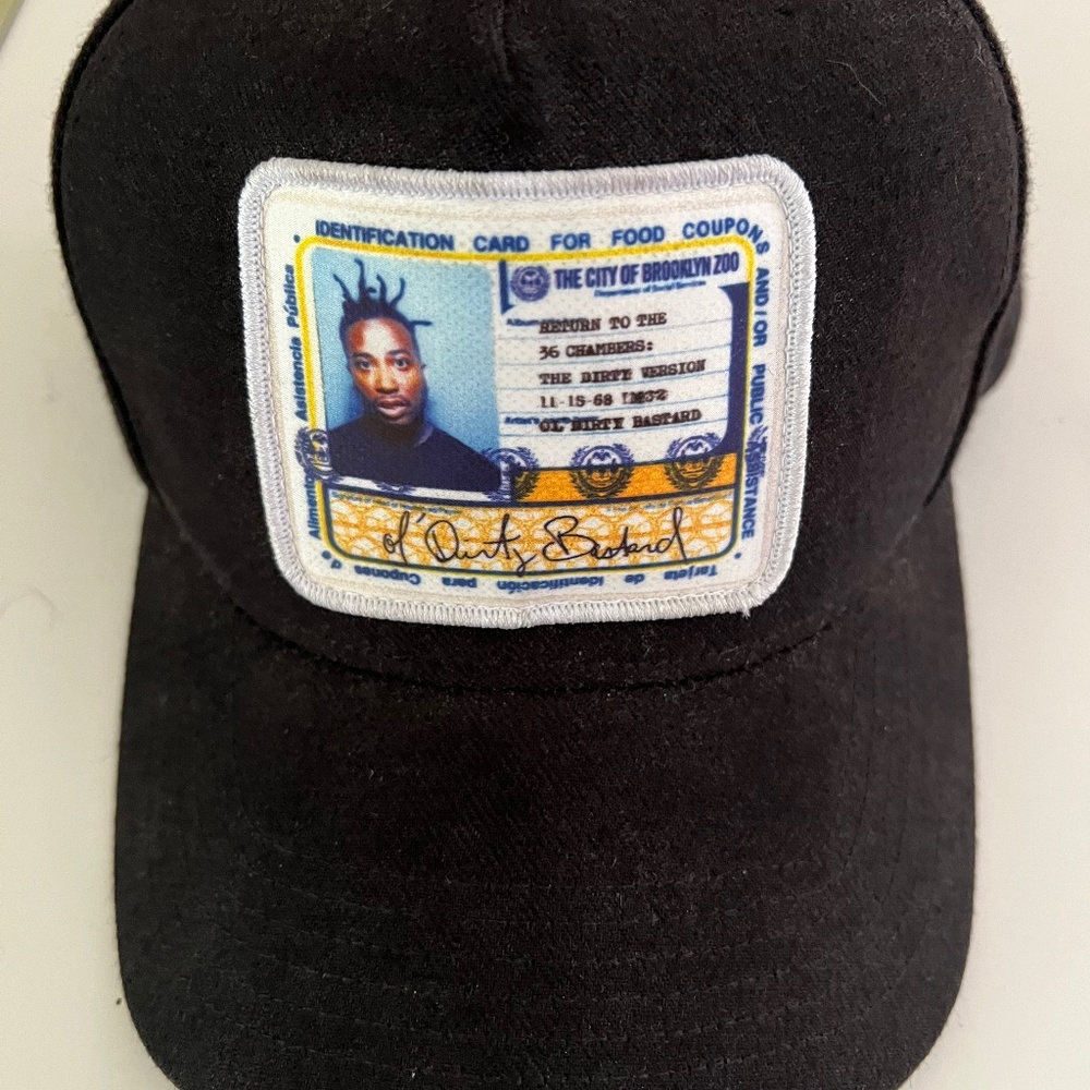 Supreme baseball hat ODB mugshot